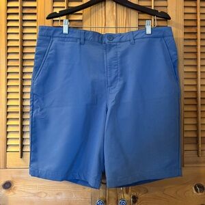 johnnie-O Classic Blue Flat Front Shorts